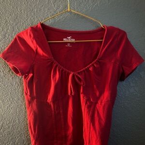 Hollister Scarlet Blouse